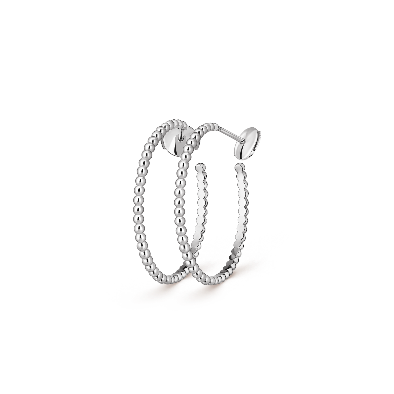 [LUXE JEWELRY] SMOOTH BEAD STUD EARRINGS