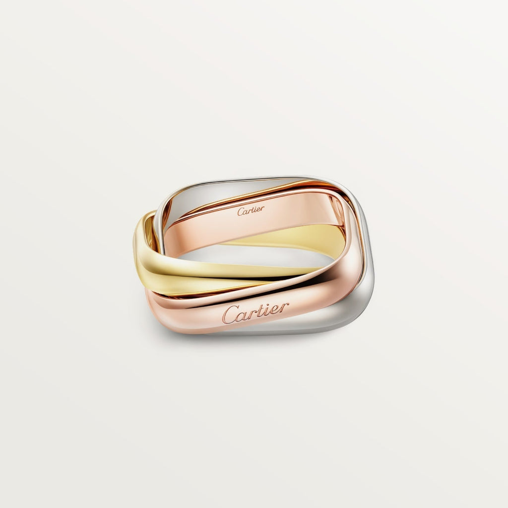 [LUXE JEWELRY] TRINITY 3.5MM CUSHION RING COLLECTION