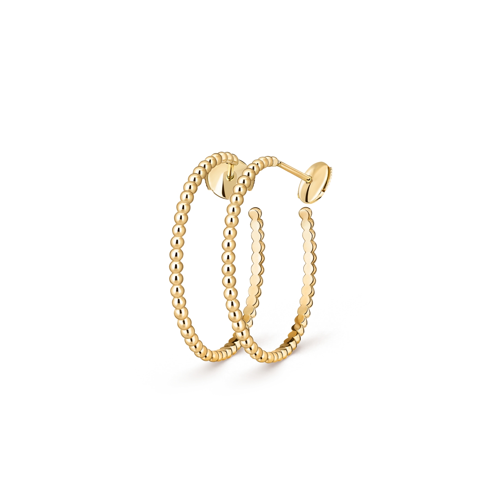 [LUXE JEWELRY] SMOOTH BEAD STUD EARRINGS