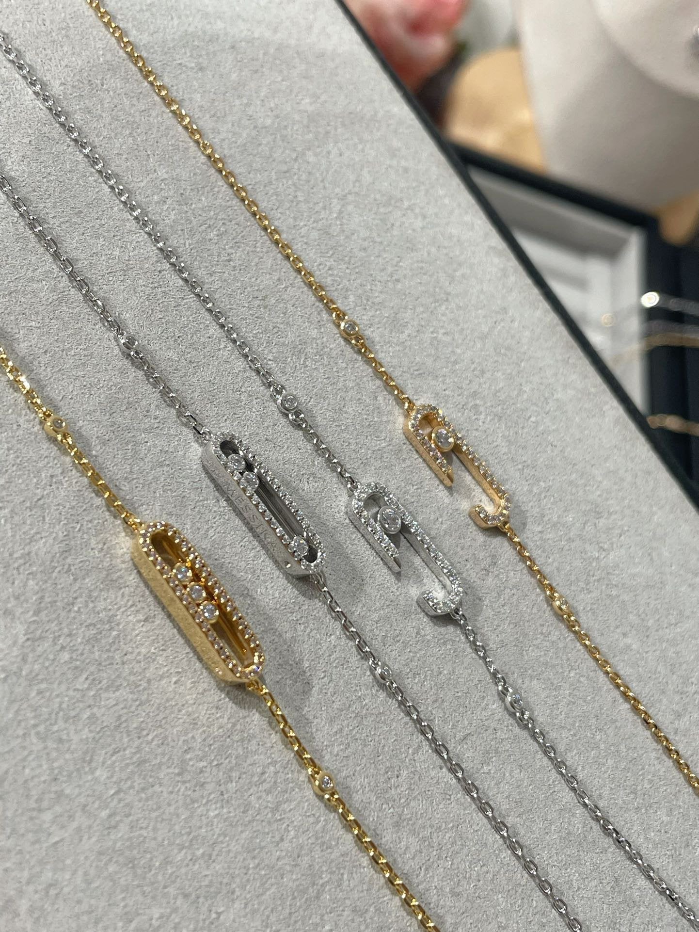 [LUXE JEWELRY]BABY MOVE DIAMOND BRACELET