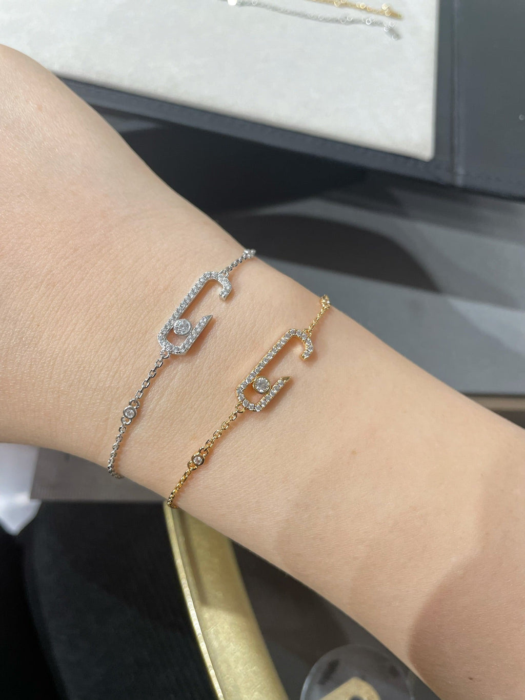[LUXE JEWELRY]BABY MOVE DIAMOND BRACELET