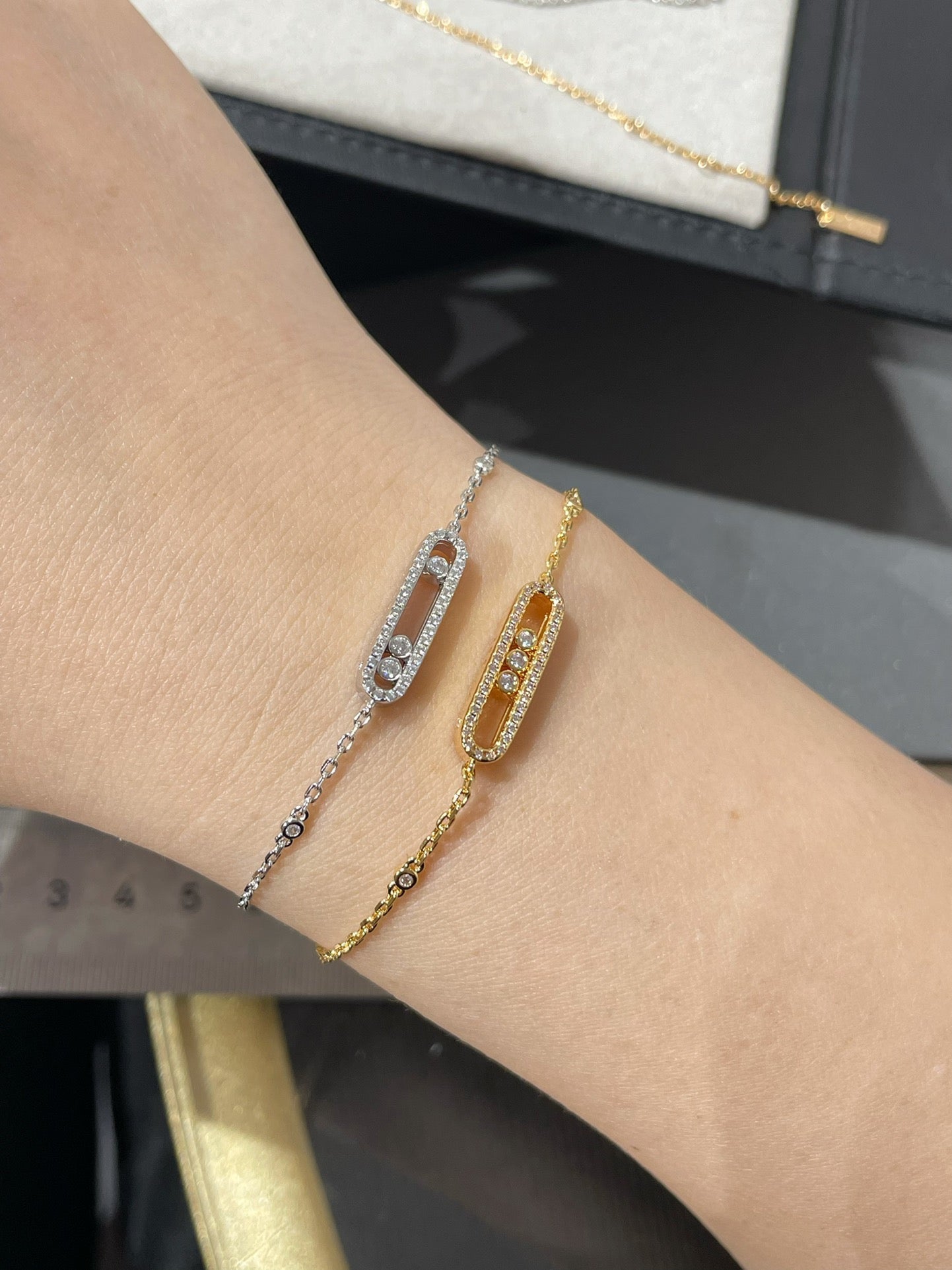 [LUXE JEWELRY]BABY MOVE DIAMOND BRACELET