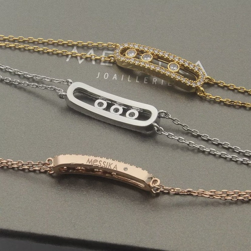 [LUXE JEWELRY] Move Classique pavé bracelet