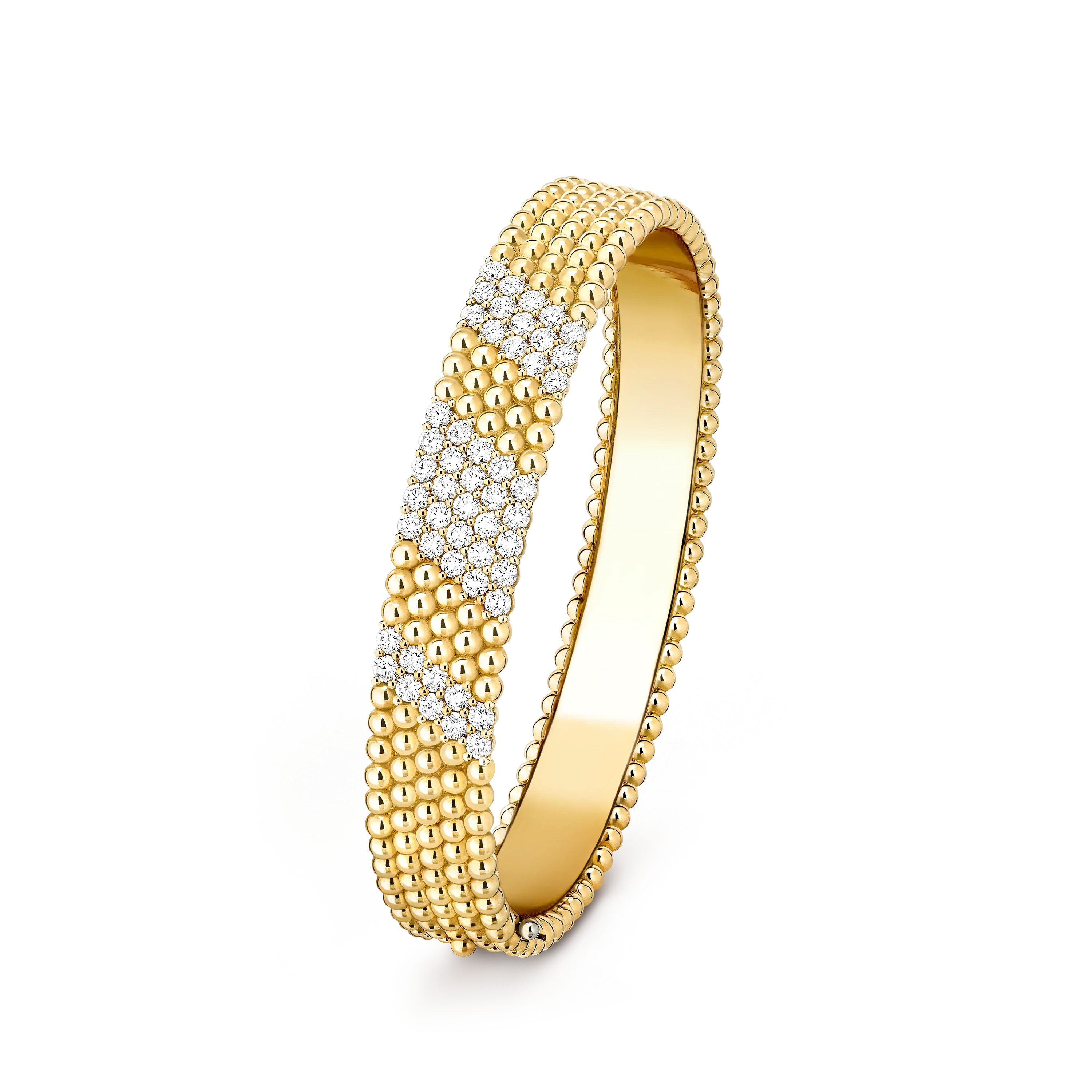 [LUXE JEWELRY]  FIVE-ROW DIAMOND BRACELET