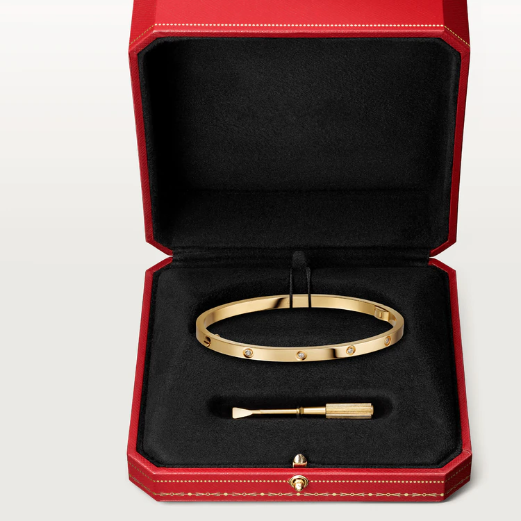 [LUXE JEWELRY] LOVE BRACELET 3.65MM 10 DIAMONDS