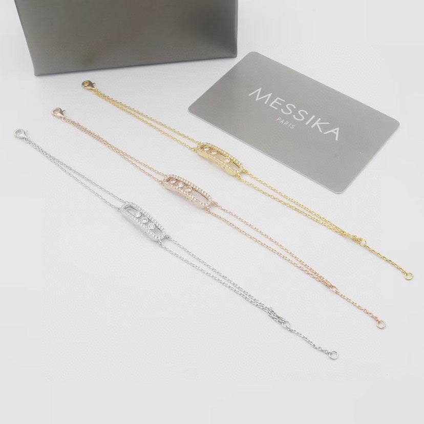 [LUXE JEWELRY] Move Classique pavé bracelet