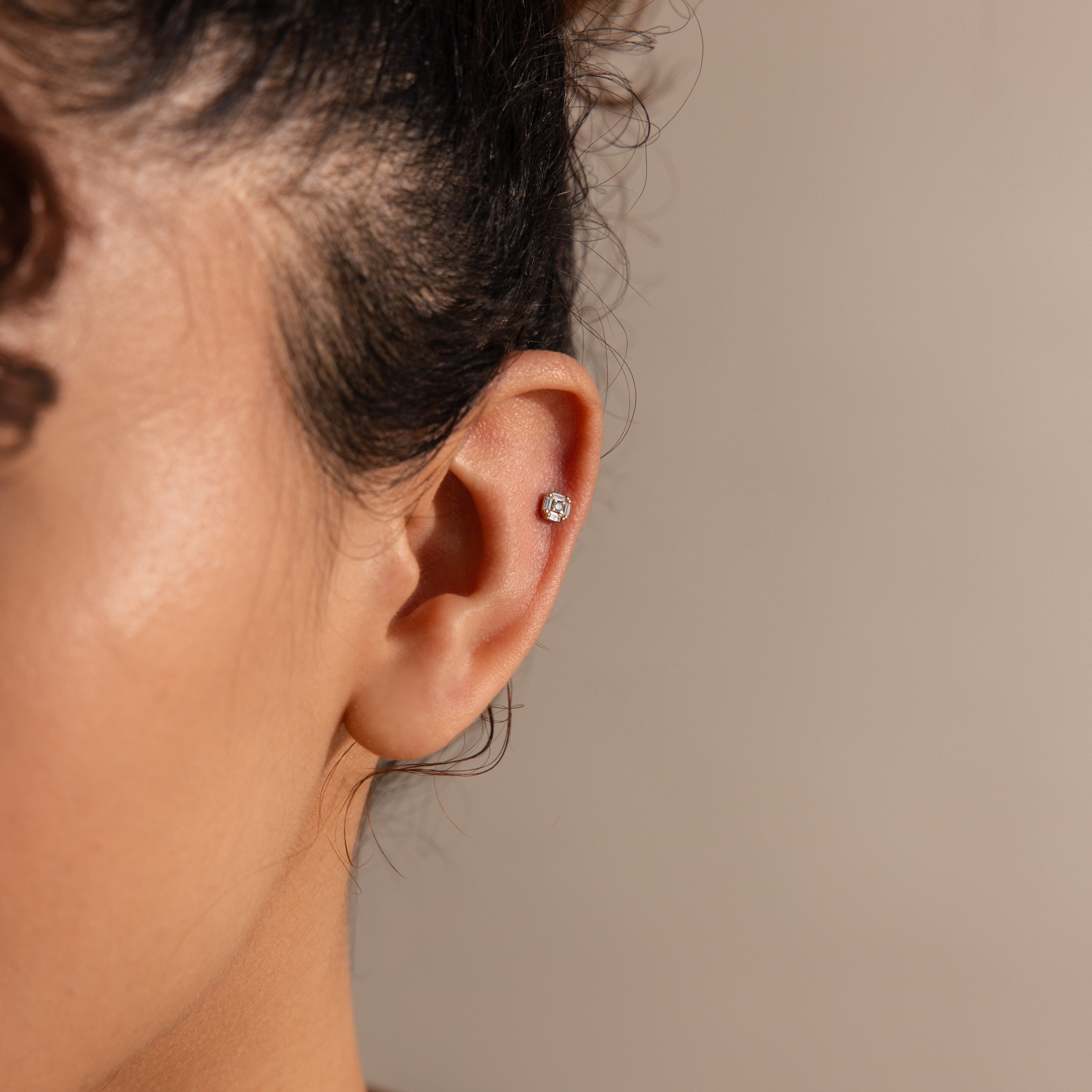 Art Deco Flatback Studs
