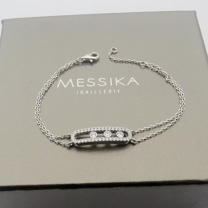 [LUXE JEWELRY] Move Classique pavé bracelet