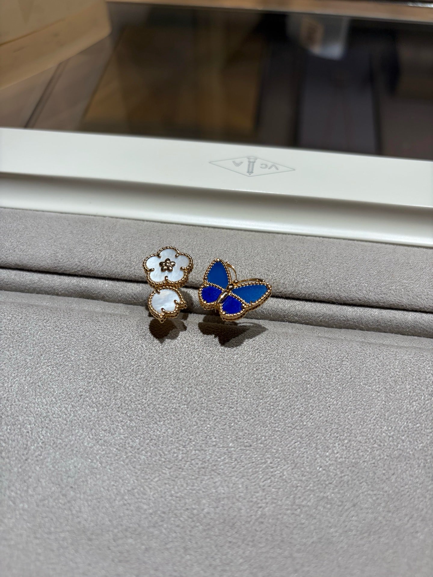 [LUXE JEWELRY] LUCKY SPRING BUTTERFLY OPEN-FACE RINGS