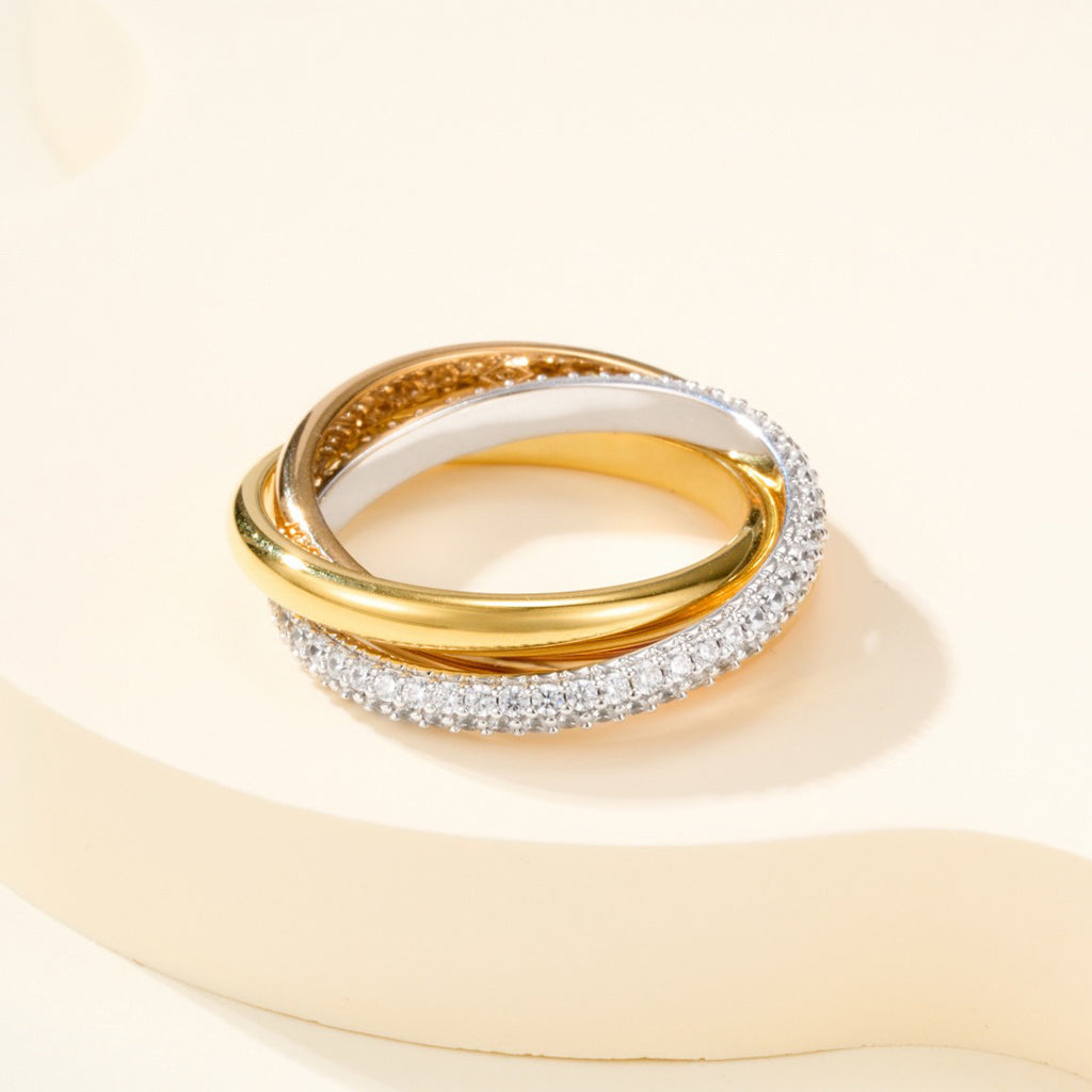 [LUXE JEWELRY] TRINITY 3.2MM RING COLLECTION