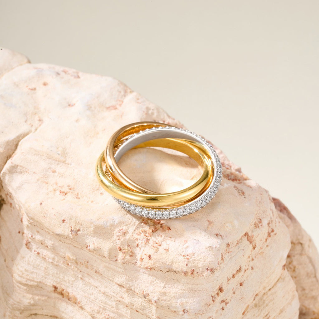 [LUXE JEWELRY] TRINITY 3.2MM RING COLLECTION