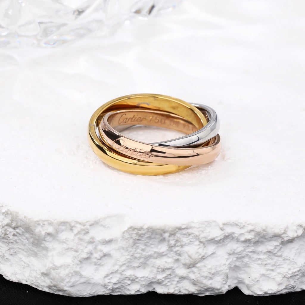 [LUXE JEWELRY] TRINITY 3.2MM RING COLLECTION