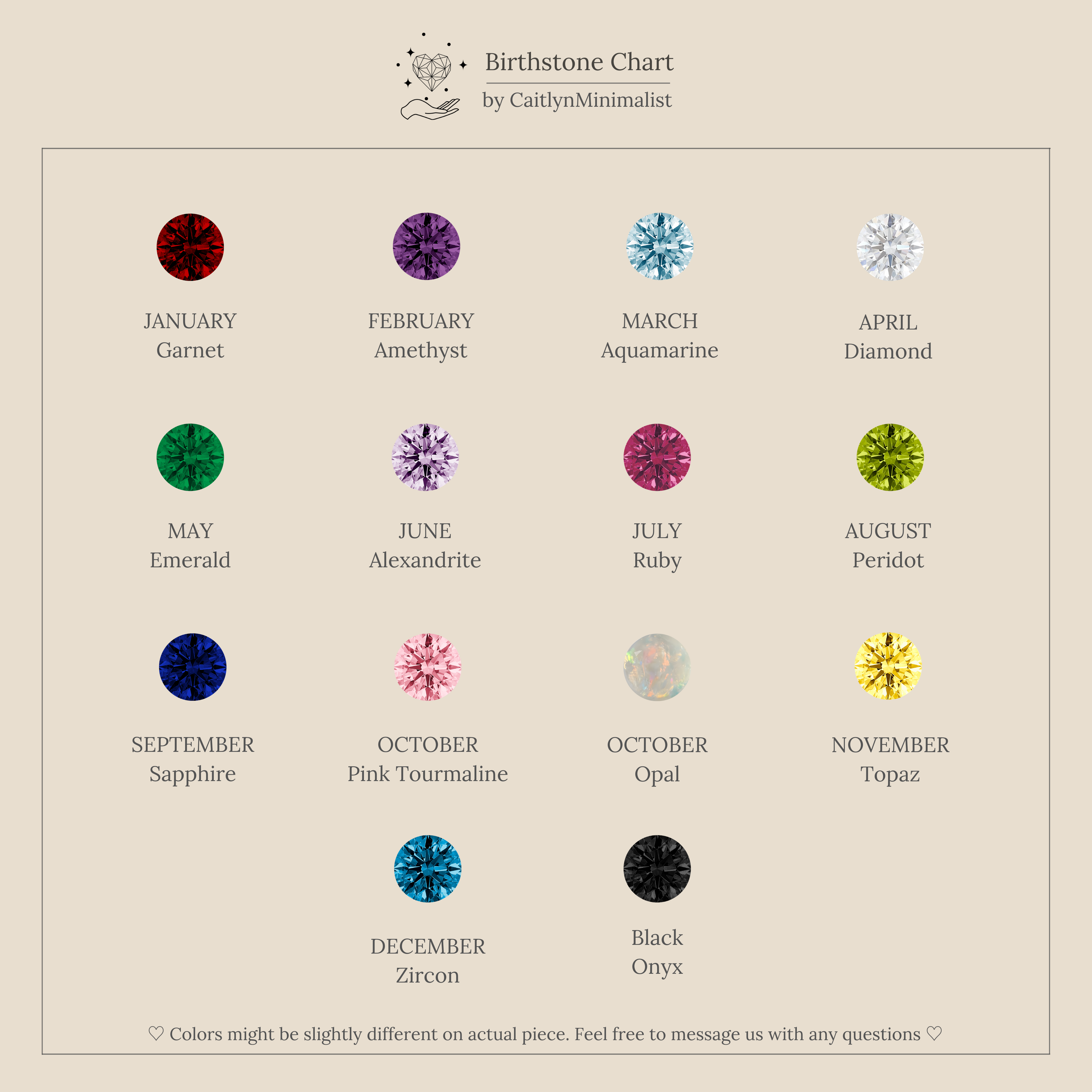 Eternity Birthstone Ring