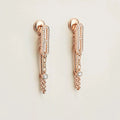 [LUXE JEWELRY]CHAINE CHAOS DIAMOND DROP EARRINGS