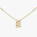 [LUXE JEWELRY]CHAIN MOVE ROMANE PEDAND NECKLACE