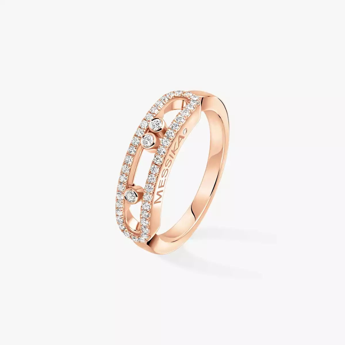 [LUXE JEWELRY] Baby Move Gold Diamond Pave_ Ring