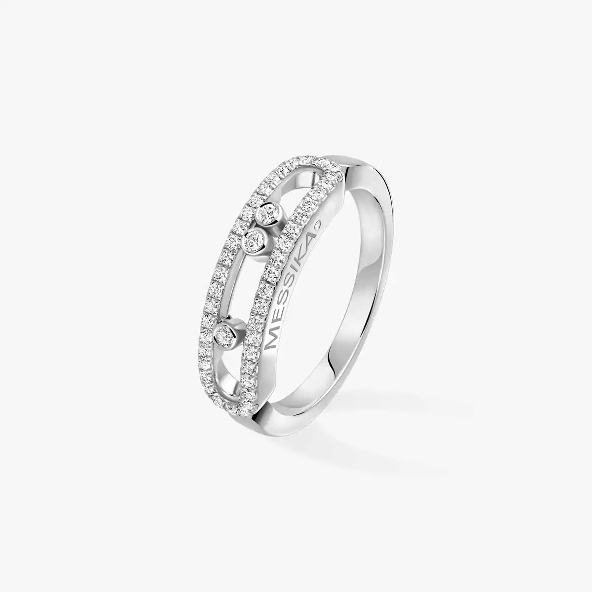 [LUXE JEWELRY] Baby Move Gold Diamond Pave_ Ring