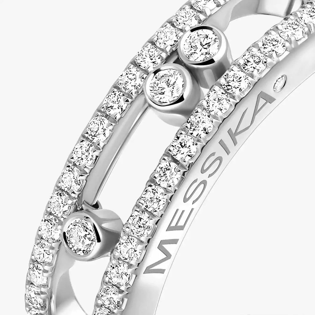 [LUXE JEWELRY] Baby Move Gold Diamond Pave_ Ring