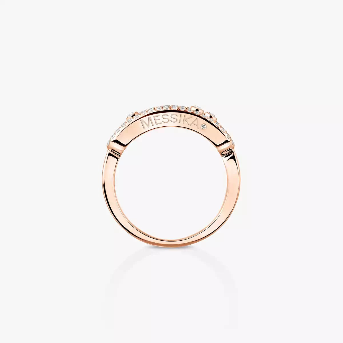 [LUXE JEWELRY] Baby Move Gold Diamond Pave_ Ring