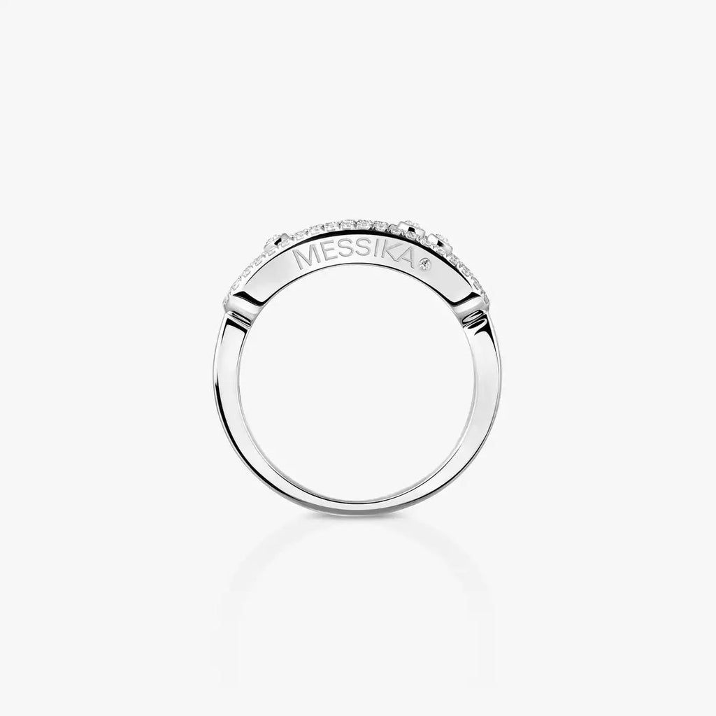 [LUXE JEWELRY] Baby Move Gold Diamond Pave_ Ring