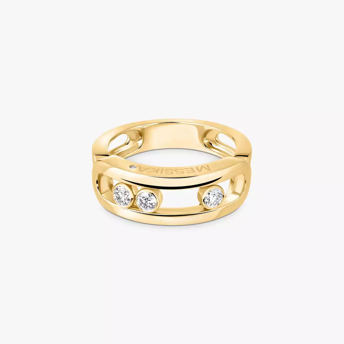 [LUXE JEWELRY] MoveGold Diamond Ring