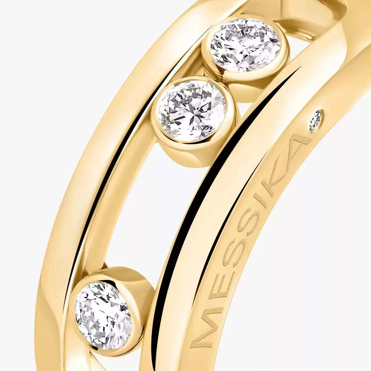 [LUXE JEWELRY] MoveGold Diamond Ring