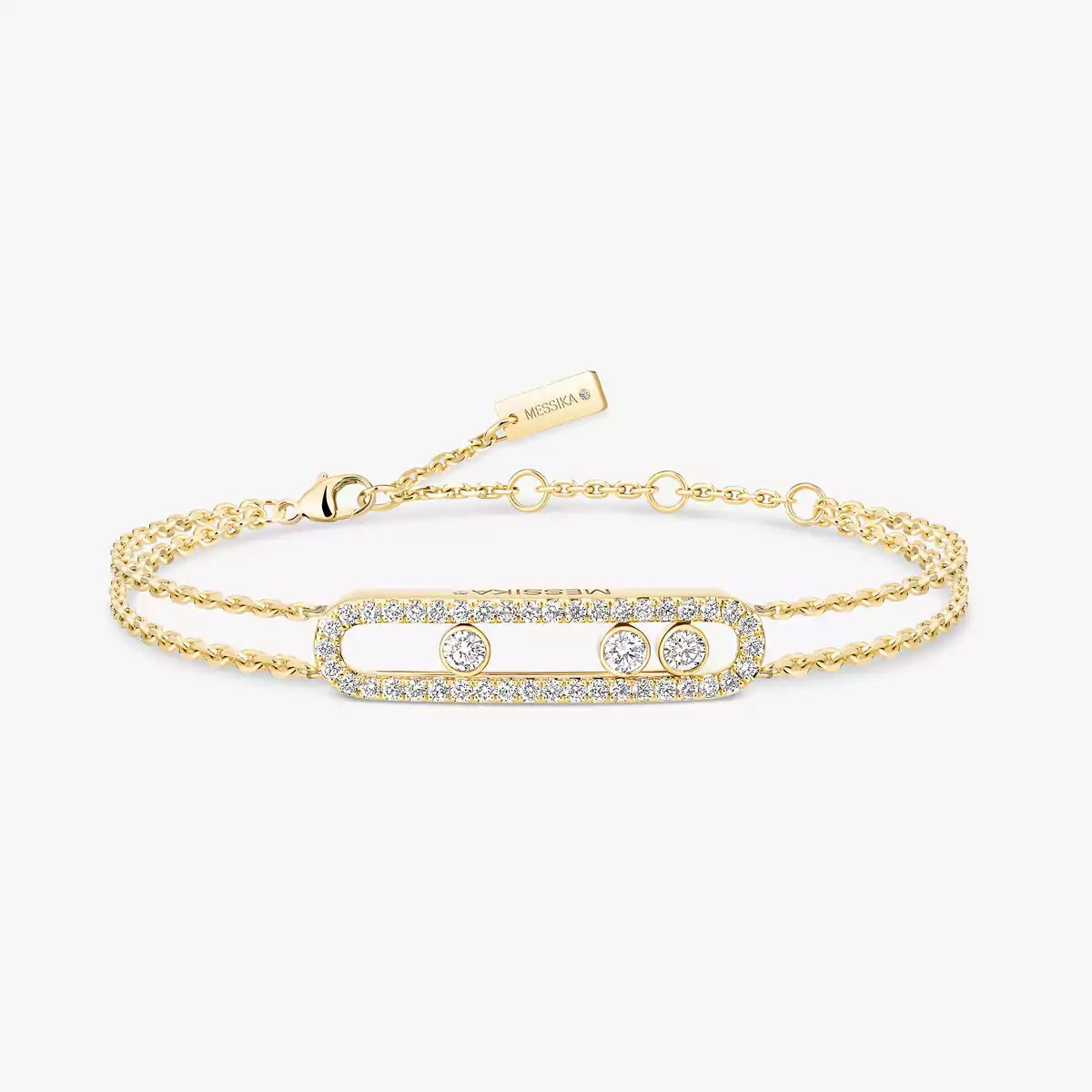 [LUXE JEWELRY] Move Classique pavé bracelet
