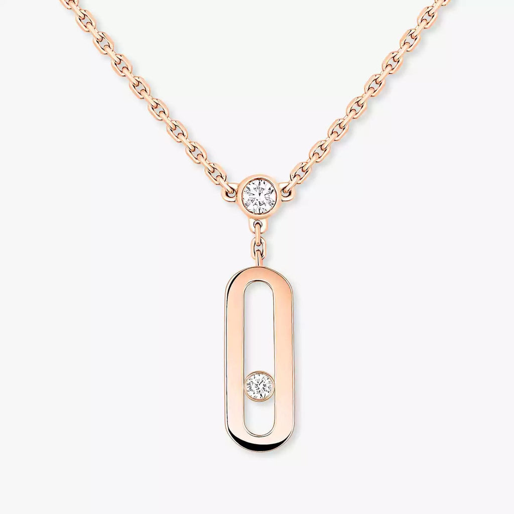 [LUXE JEWELRY] Move Uno Diamond Necklace