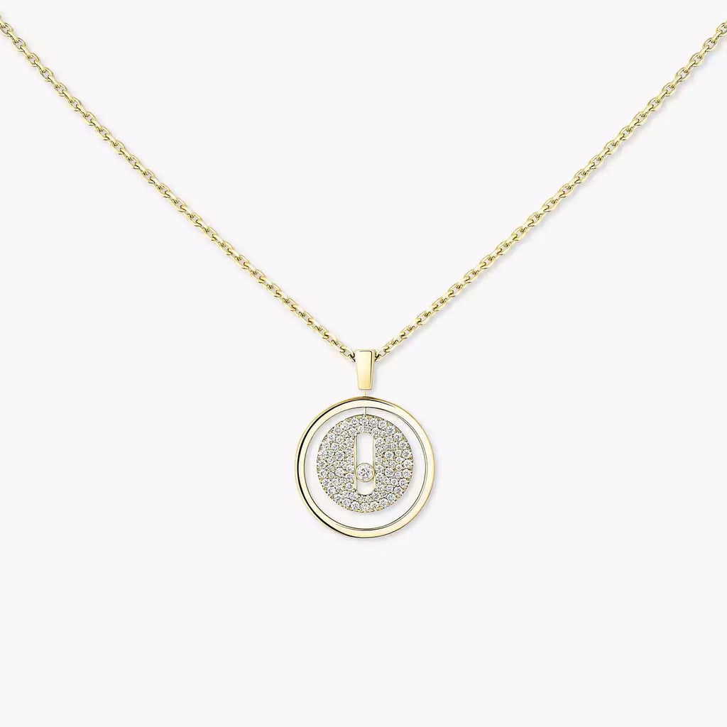 [LUXE JEWELRY] Lucky Move Diamond Necklace