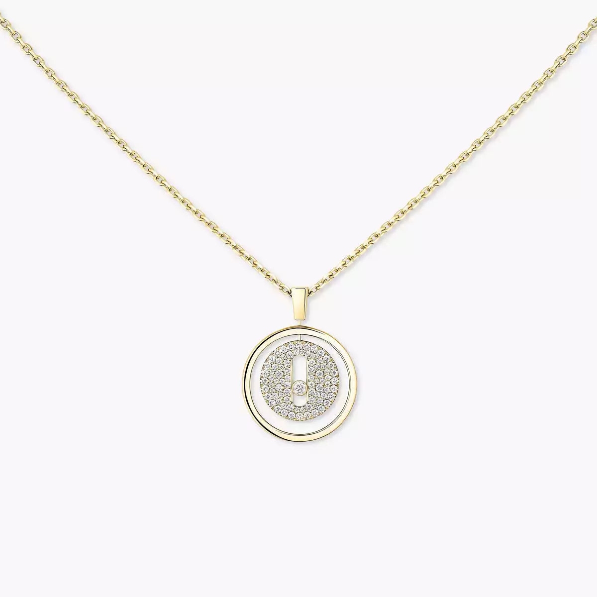 [LUXE JEWELRY] Lucky Move Diamond Necklace