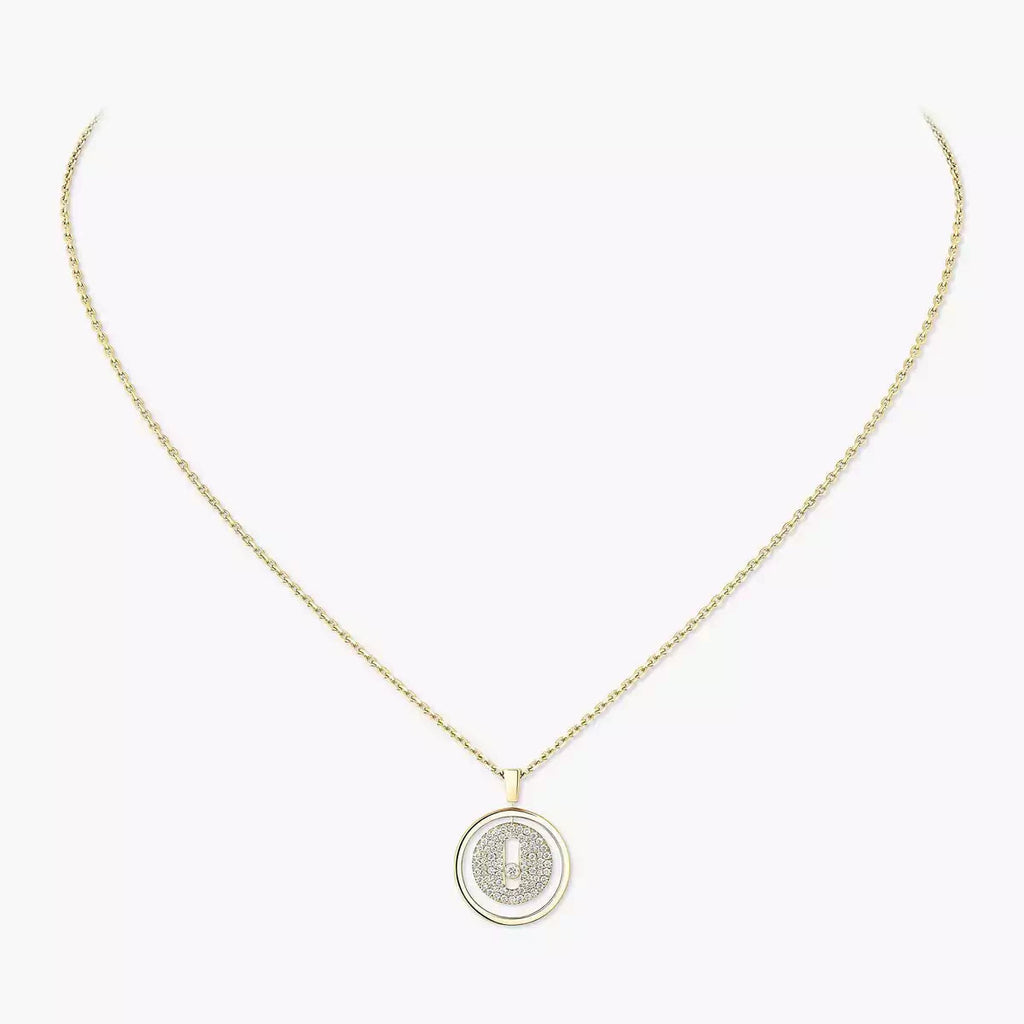 [LUXE JEWELRY] Lucky Move Diamond Necklace